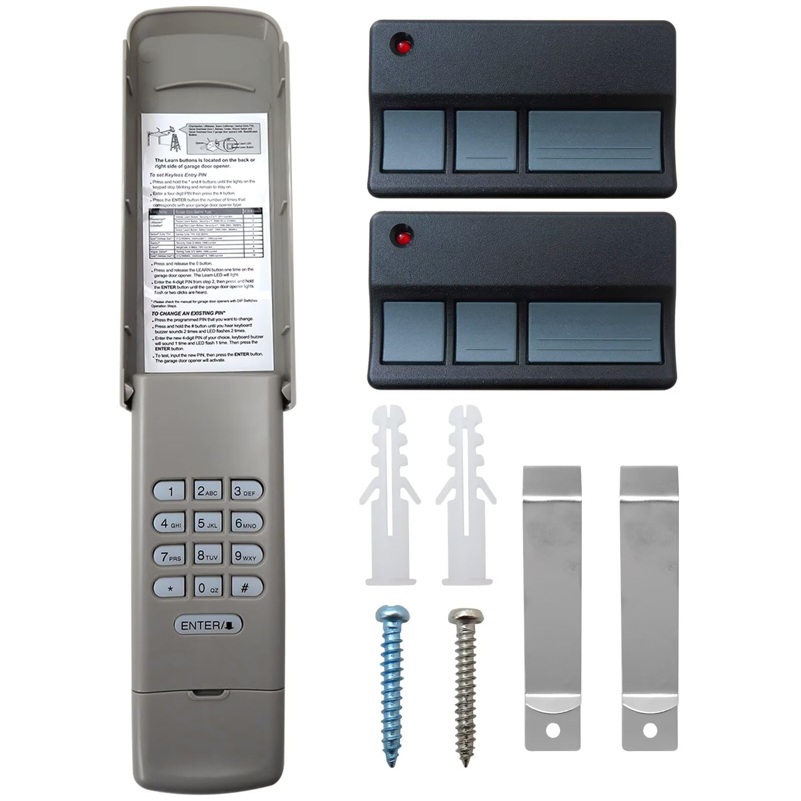 373LM Garage Door Opener Keypad Remote Compatible for Chamberlain